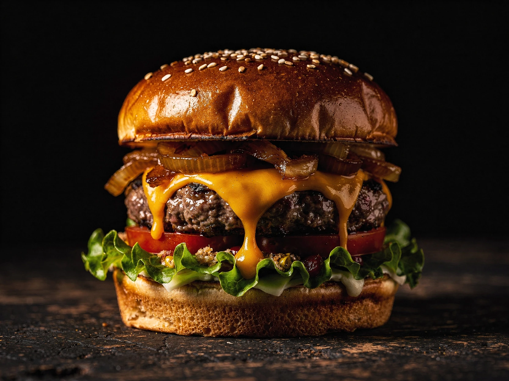 Dark Moody - Burger