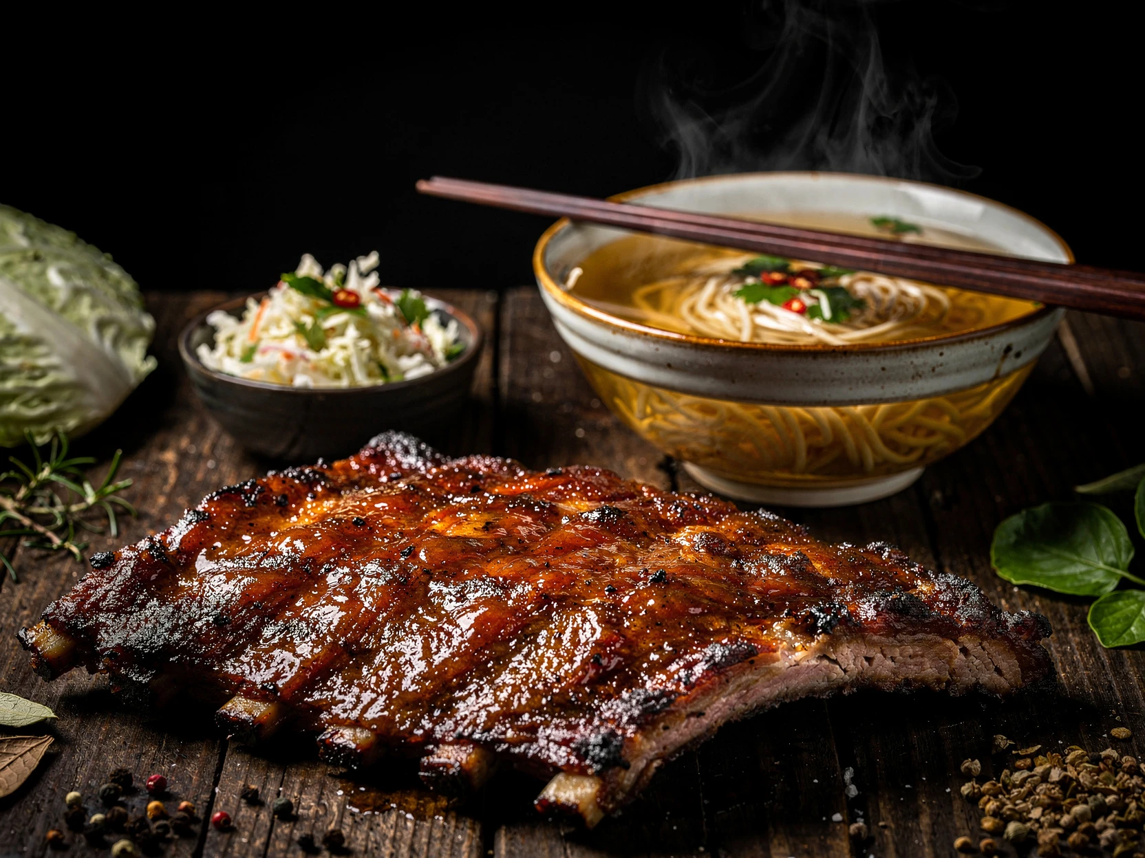 Smoky Dark - BBQ Ribs