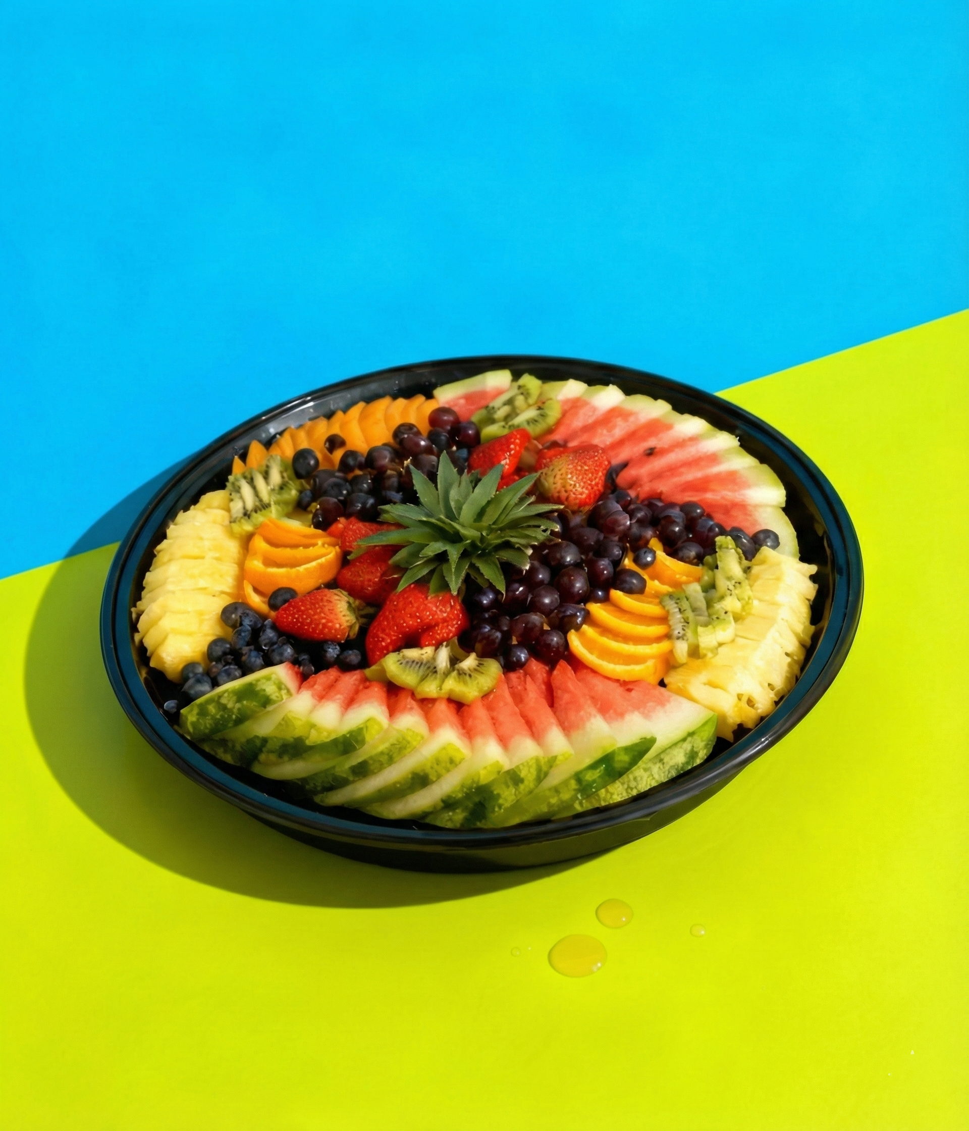 Burger - after enhancement